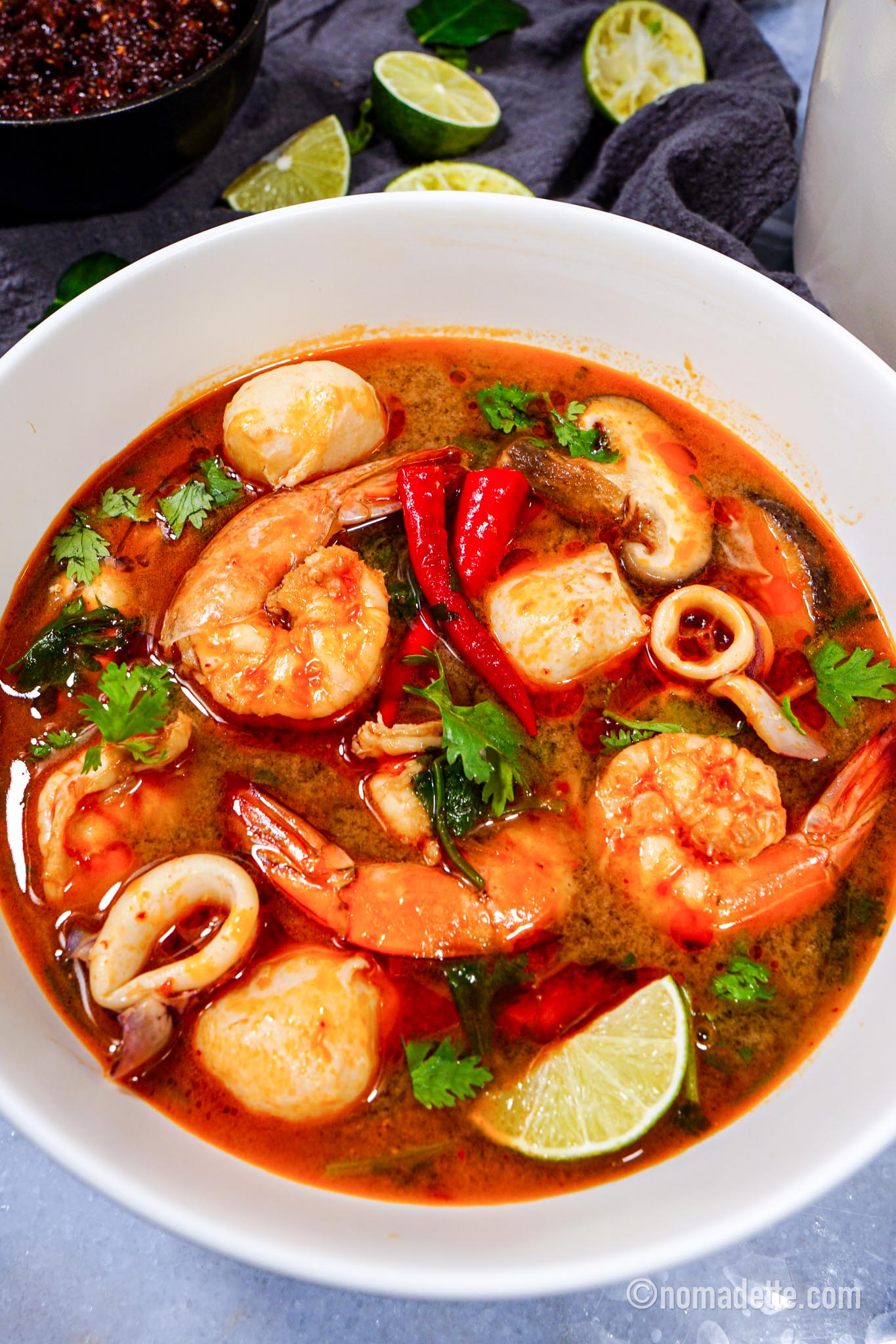 Spicy Tom Yum Soup