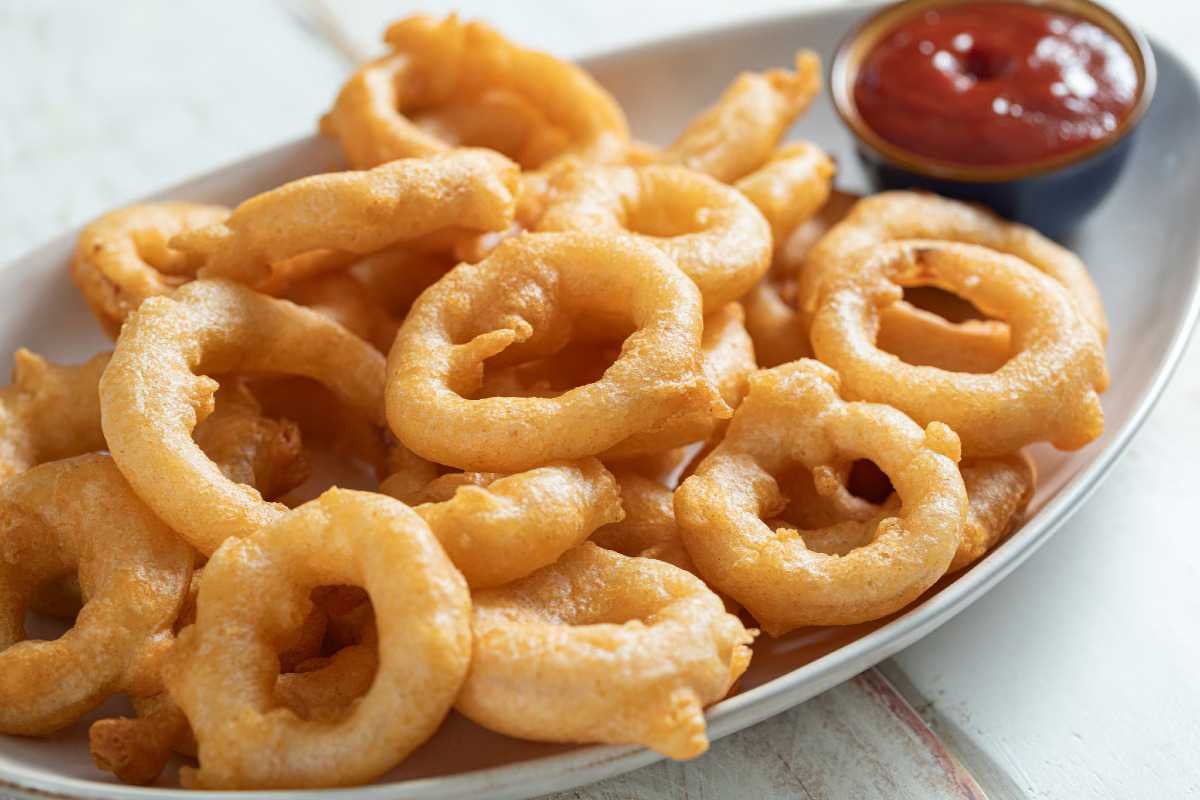 Battered Fried Onion Rings