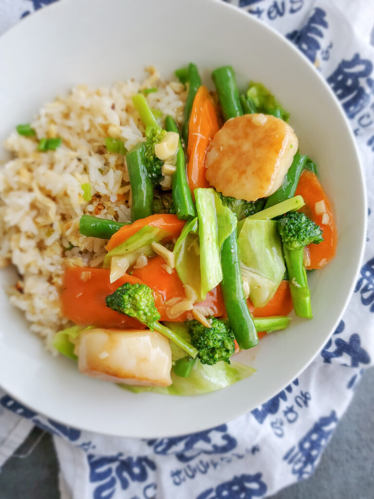 Vegetable Chopsuey Rice